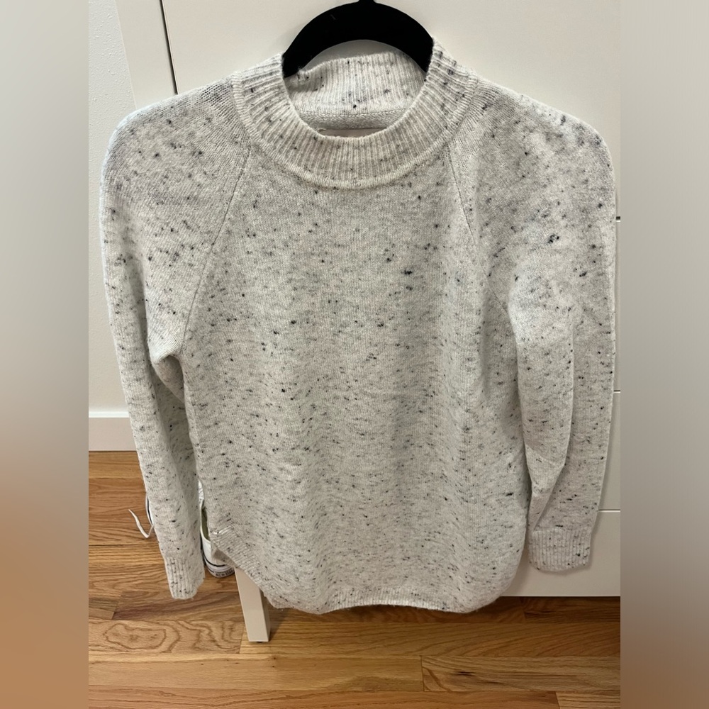Grey Speckled Loft Sweater
